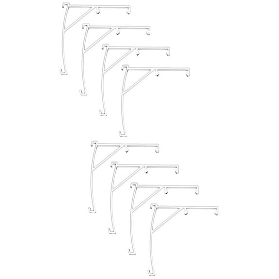 8 pcs  Replaceable Valance Clips Blind Clips Vertical Curtain Retainer Holders