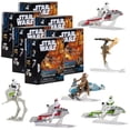 thumbnail image 1 of Toy Jazwares Star Wars Micro Galaxy Squadron Series 6 (paquete de 6), 1 of 6