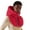 Red, variant on Women False Vest Sleeveless Zip Up Hooded Collar Padded Gilet Lightweight Winter Detachable Half Vestcoat, Black