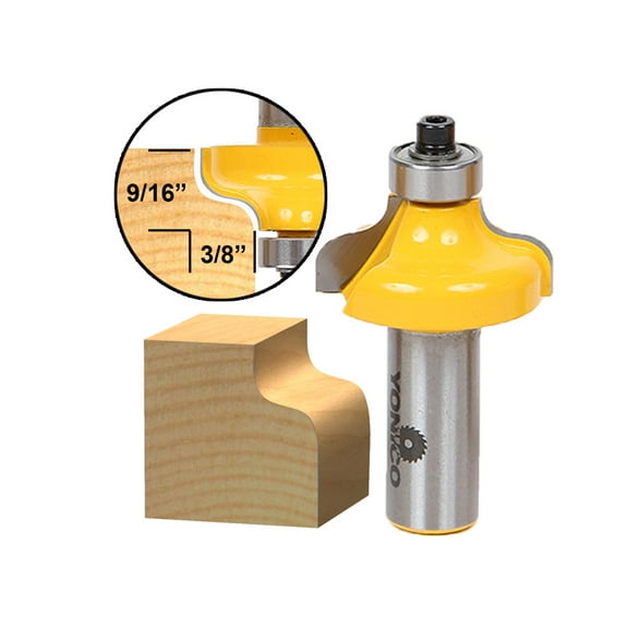 Yonico Ogee Edging and Moulding Router Bit - Medium - 1/2" Shank 13146