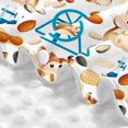 thumbnail image 5 of Car Seat Cover Baby, Cartoon Cute Hamster Nut Peanut Baby Car Seat Cover for Baby Boys Girls Newborn , Infant Car Seat Canopy Cover Nursing Breastfeeding Cover Warm Blanket, 5 of 7