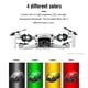 thumbnail image 5 of Luces estroboscópicas para drones STARTRC, luz de advertencia de señal, luces blancas/rojas/verdes/amarillas intermitentes, 5 of 8