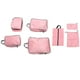 thumbnail image 4 of 7 Uds cubos de embalaje de compresión bolsa comprimible de equipaje ligera de poliéster de polipropileno para maleta de viaje rosa, 4 of 10