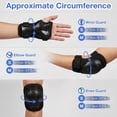 thumbnail image 2 of Kids/Youth Knee Pad Elbow Pads Guards Protective Gear Set for Roller Skates Cycling BMX Bike Skateboard Inline Skatings Scooter Riding Sports, 2 of 9