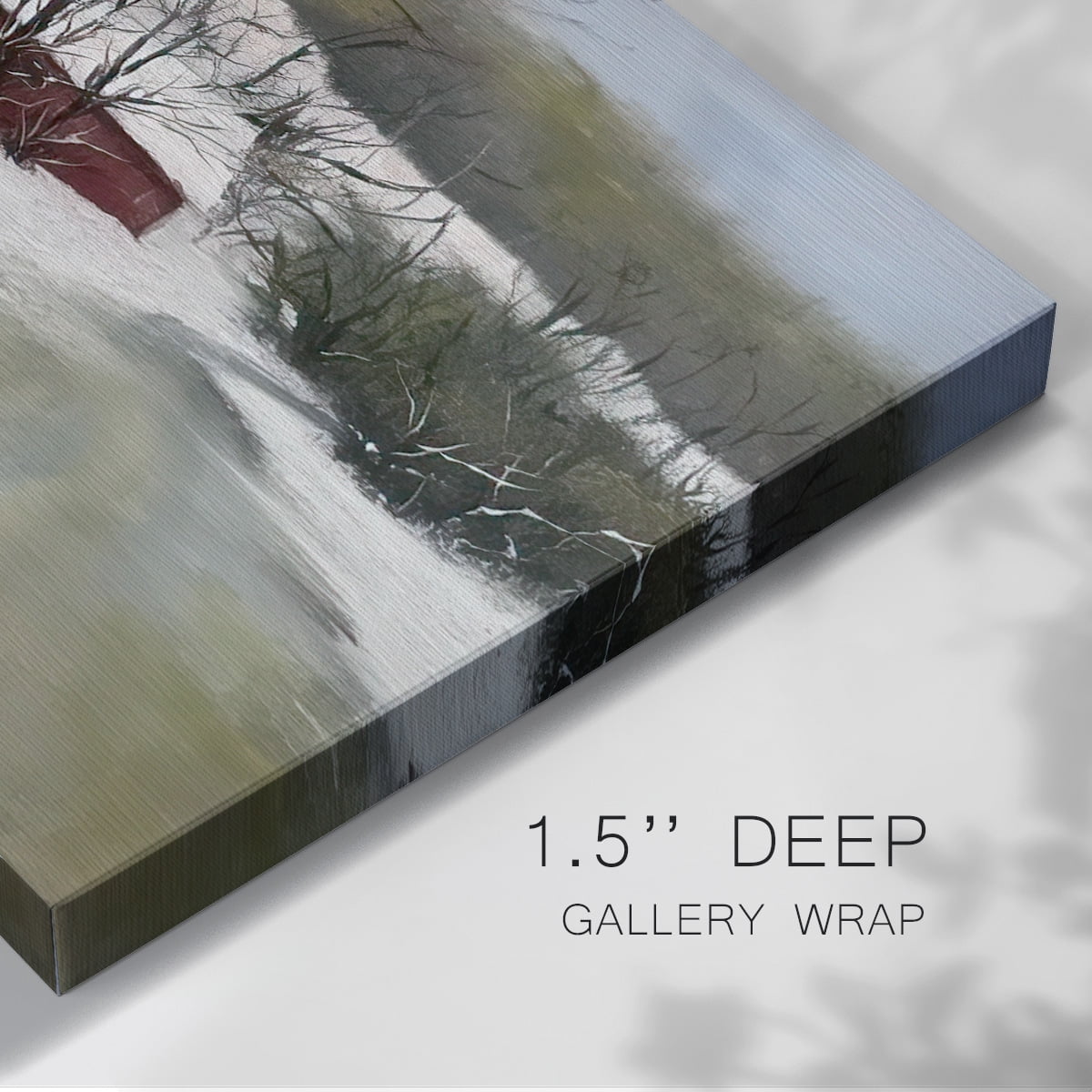 Winter Homestead II- Gallery Wrapped Canvas
