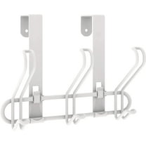 Franklin Brass OTDW03F-W White Triple Over the Door Hook