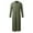 A-Green799, variant on Men's Solid Color Thobe Mandarin Collar Long Sleeve Robe Comfortable Modest Religious Gown