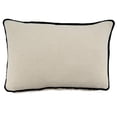 thumbnail image 2 of Black & White Reversible Design Cotton Decorative Throw Pillow, 2 of 4