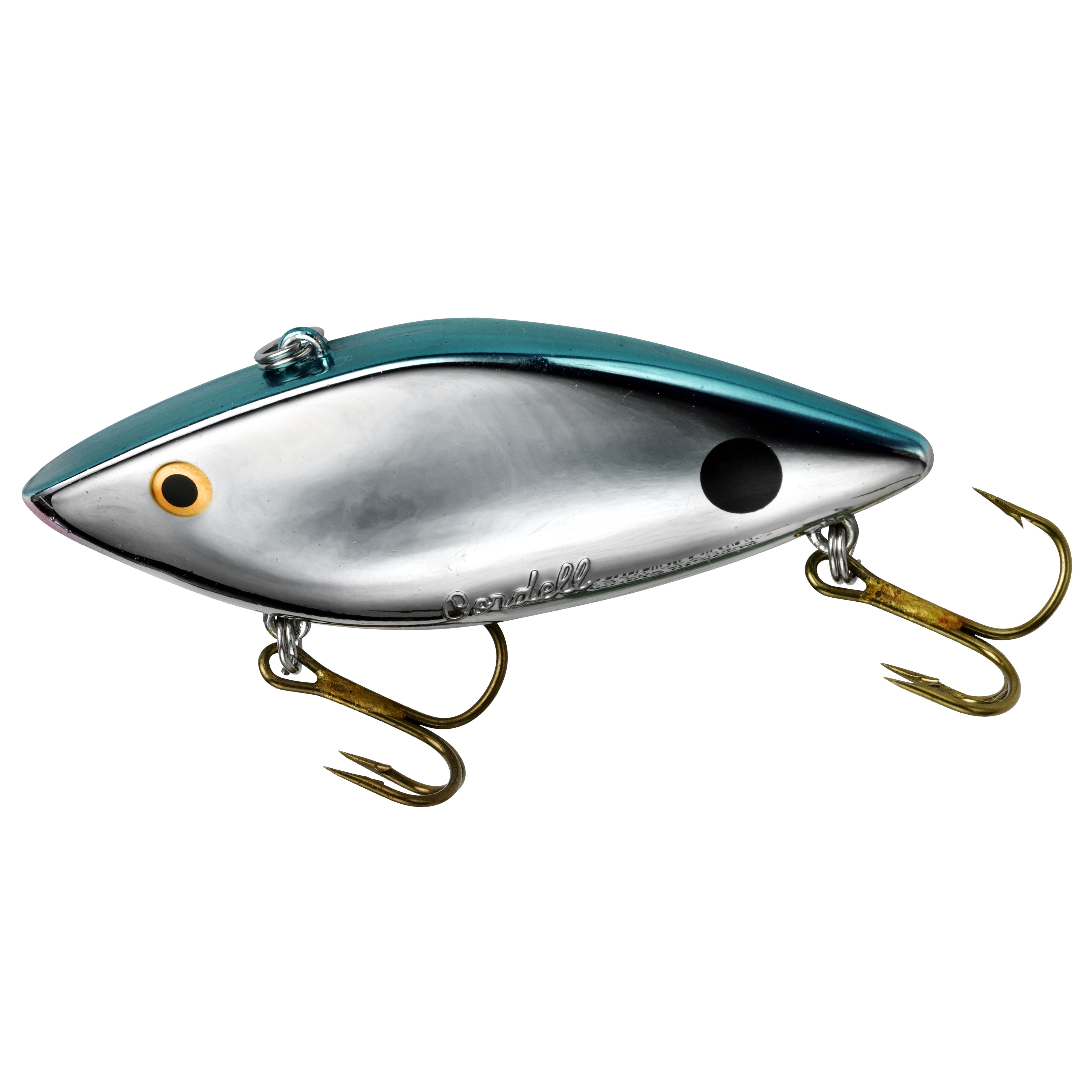 Cotton Cordell Super Spot Lipless Crankbait 3" Chrome Blue Back 1/2 oz.