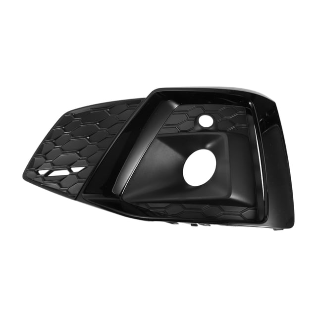Cubierta de luz de niebla de parrilla frontal inferior única para Audi A5 2021-2023, ABS negro, 1 pieza, lado frontal izquierdo