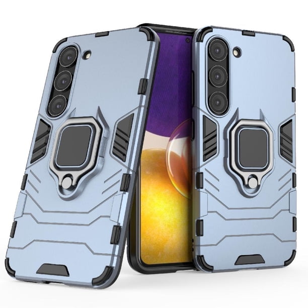 Funda para Samsung Galaxy S23 Plus 5G con Soporte Anillo Giratorio 360° y Protección Resistente a Golpes y Caídas