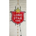 thumbnail image 4 of Queen Sense 24"x20" Lone Stars Beer LED Sign Light Neon Signs With Dimmer Party Home Wall Decor Lights W124LSBLVVD-XLED, 4 of 4