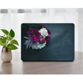 thumbnail image 1 of KSK KAISHEK Hard Protective Shell Case Cover for MacBook Air 13 inchs 2018/2019/2020/2021/2022 A1932 A2179 A2337 m1 + Black Keyboard Cover, Flower 1463, 1 of 5