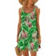 thumbnail image 2 of Vestido sin Mangas para las Mujeres Casual Impreso Cuello Redondo Suelto de Rodilla, Verano Vestido de Primavera para el Día Y el Trabajo, 2 of 5