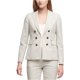 thumbnail image 2 of DKNY - Chaqueta con doble botonadura a rayas para mujer, color blanco hueso, 10 DKNY doble botonadura, 2 of 2