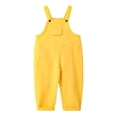 thumbnail image 4 of GPOECD Girls Jumpsuit Performance for Stage Show Opening Style Outfit Rompers for Girls Yellow,13-14 Years, 4 of 4