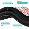 thumbnail image 6 of Boho Retro Floral Pet Feeding Mat-Colorful Floral Absorbent Pet Placemat for Food and Water Bowl, with Waterproof Rubber Backing, Quick Dry Water Dispenser Mat for Dog and Cat (16"x24"), 6 of 6