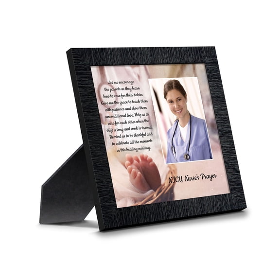 NICU Nurses Prayer, Nurse Appreciation Gifts, Infant Caregiver, Religious Picture Frame, 6429CH