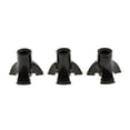 thumbnail image 3 of 3Pcs Crutch Ferrules Rubber End Walking Stick Tips Feet Trekking Pole Bottom 19mm, 3 of 8