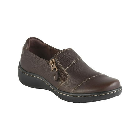 

Clarks Womens Cora Harbor Leather Slip On Loafers