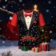 thumbnail image 5 of Tops para hombre, blusas y camisas de manga corta con cuello redondo para hombre, moda para hombre, casual, cuello redondo, estampado, jersey deportivo, mangas cortas, camiseta, blusa navideña, blusa, 5 of 7