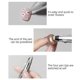 thumbnail image 5 of 5 in 1 Nail Art Dotting Pen, Professional Nail Art Tool for Beauty Salons and Women Girls Enthusiasts, 5 of 5