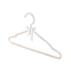 thumbnail image 2 of Percha para ropa con cuentas, percha para pantalones con lazo de perlas, perchas decorativas para Perchas Blancas, 2 of 9