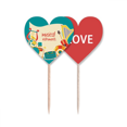 thumbnail image 1 of Headset Drum Music instruments pattern Palillos de dientes bandera etiqueta de amor selección de pastelitos, 1 of 4