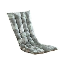 Thickened Bench Seat Cushion Extra Large 47x19in Reversible Polyester Fabric Rapid Resilience Pearl Cotton Filling Floor Ottoman Pouf for Balcony