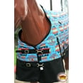 thumbnail image 4 of 81" Hilason 1200D Winter Waterproof Turnout Horse Blanket Belly Wrap Turquoise, 4 of 6