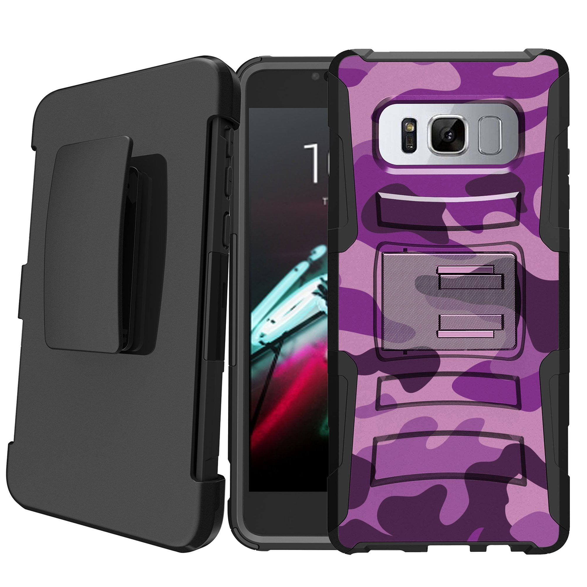 Samsung Galaxy Note 8 SM N950 Holster Case [Camo Note 8 Case][Camouflage Note 8 Phone Design