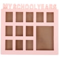 thumbnail image 1 of OULII picture collage frame Pink PVC Plastic Simple Design for Family 1Pcs, 1 of 8