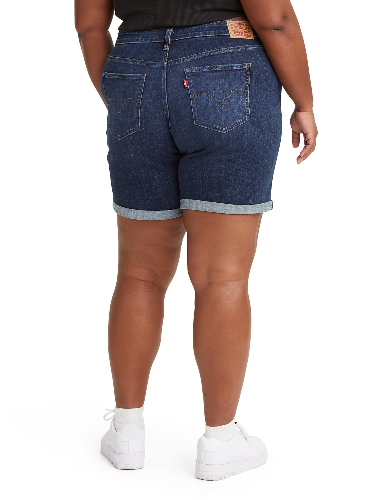 Levi's® Women's Plus Size Mid Length Shorts