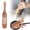 K, variant on Small Wooden Jam and Butter Knife H, 23×4 cm Teak Spurtle for Sourdough Starter, Wooden Whisk for Mixing Dough, Long-Handle Wood Utensil for Spreading Butter, Jam, and Baking