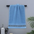 thumbnail image 3 of Under $5 Bath Towels, 100% Cotton Towels Hand Towels for Bathroom Quickly Drying Soft Absorbent Wash Face, Hand Towel, Beach Towel, Gym Beauty Spa and Home Hair Care 30 X 14Inches, 3 of 7