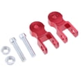 thumbnail image 1 of Almencla 77mm Height Extension Extender Shock Absorber Motorbike Riser Red, 1 of 7