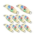 thumbnail image 1 of 20 Pcs LED Fishing Lures Fishing Spoons Underwater Flasher Halibut Flasher Trolling Deep Drop Fishing Light, 1 of 7
