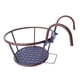 thumbnail image 5 of Hierro Arte Cestas Colgantes de Alambre Soporte para Macetas Jardinera para Plantas de Jardín Colgador para Macetas Estantes para Plantas Sopo Bronce shamjiam jardineras de barandilla al aire libre, 5 of 8