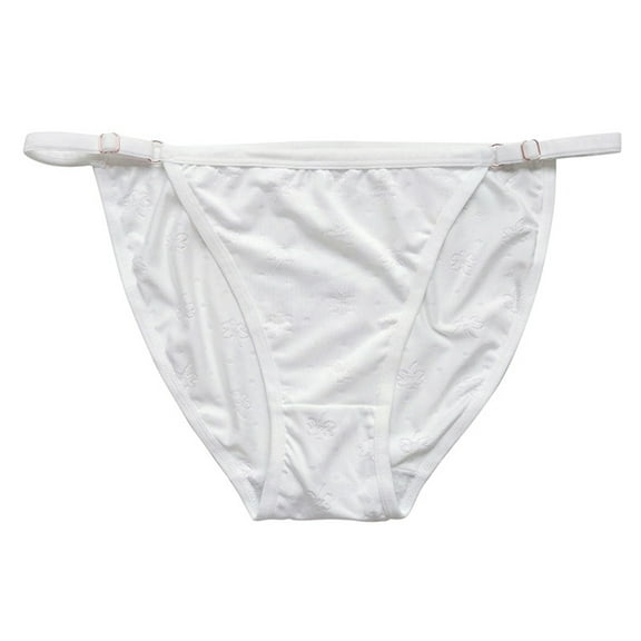 2025 High Waisted Absorbent Period Underwear for Women High Flow Menstrual Underwear White L