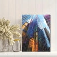 thumbnail image 2 of Urban Cityscape Canvas Print，Building Wall Art for Living Room Bedroom Office Home Decor, 2 of 8