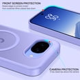 thumbnail image 4 of GAOBAO Case for Google Pixel 10A Translucent Matte Slim Shockproof Protective Phone Case for Google Pixel 10A 6.3" 2026, Light Purple, 4 of 8