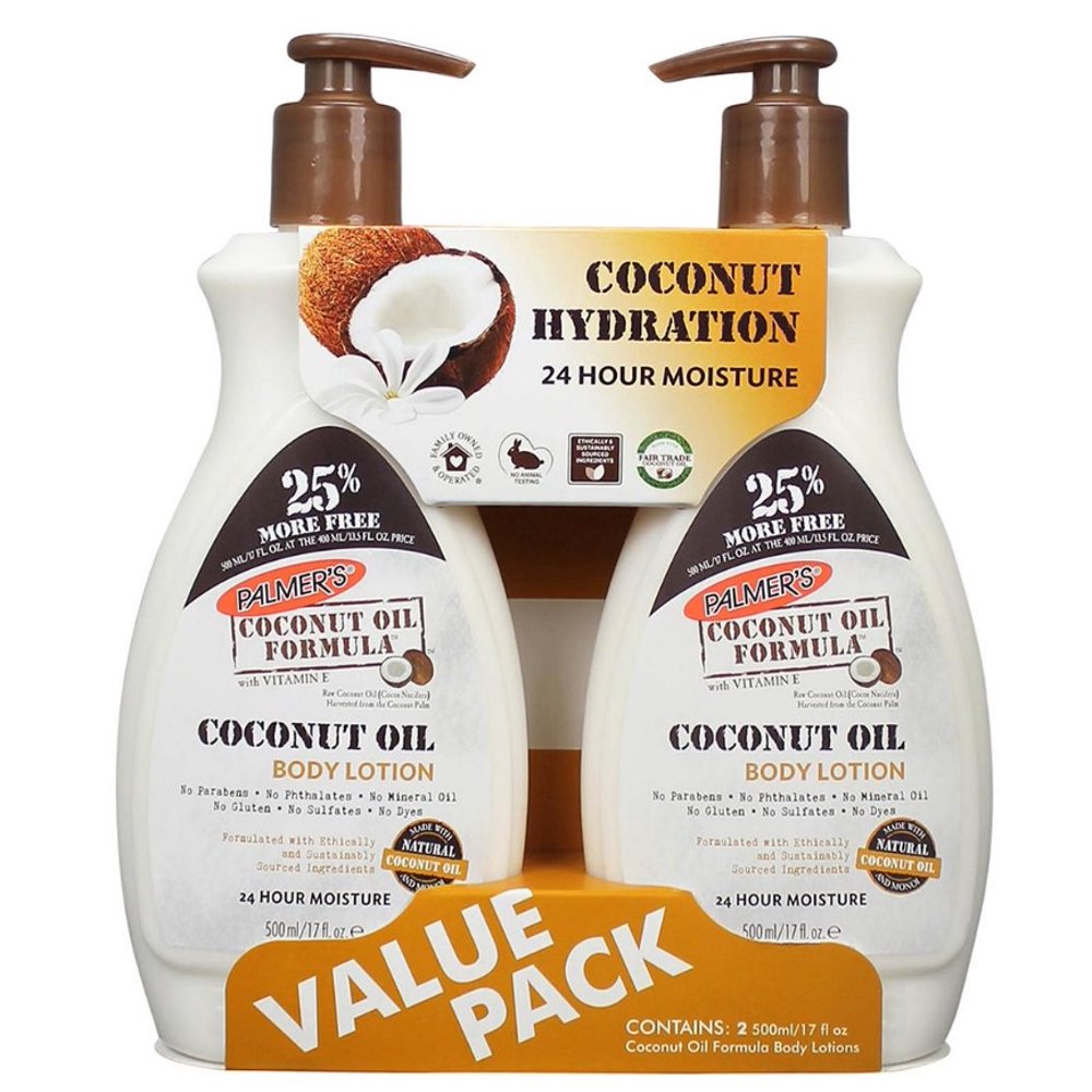 Palmer's Coconut Oil Body Lotion, 2 pk./17 oz.