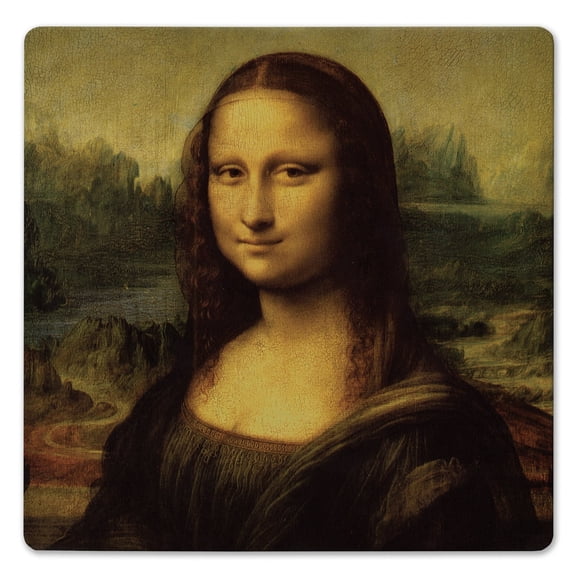 Thirstystone "Mona Lisa" 8" Cork Back Stone Trivet