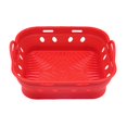 thumbnail image 2 of Queroig Foldable Round/Square Air Fryer Liner Basket 8.5 Inch Air Fryer Silicone Pot Reusable Baking Tray Accessories for 3.6-6.8 QT Oven Microwave, 2 of 7