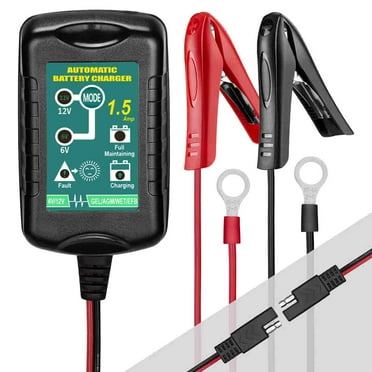 12V 6V Automatic Battery Charger Maintainer Motorcycle Trickle Float