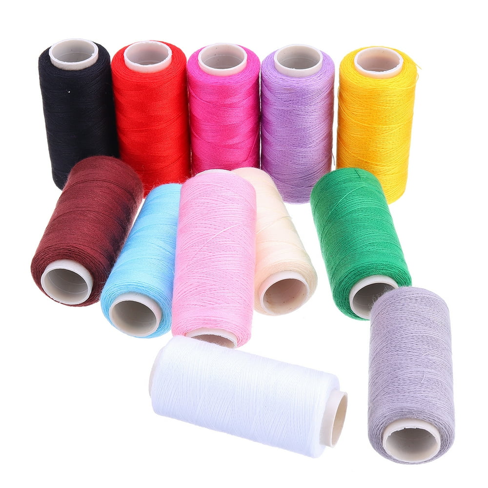 Sewing Machine Thread Kit,12 Color 400 Yards Each Polyester Thread
