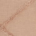 thumbnail image 2 of Tea Pink Abstract Shaggy Detail Lumbar Pillow, 2 of 4