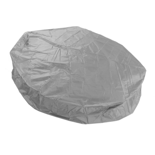 Housse Imperméable Ronde en Taffetas de Polyester pour Spa, Couvre-Poussière pour Meubles d'Extérieur, Protège de Tous les Éléments
