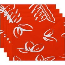 Simply Daisy 18" x 14" Eva Floral Print Placemat (Set of 4)