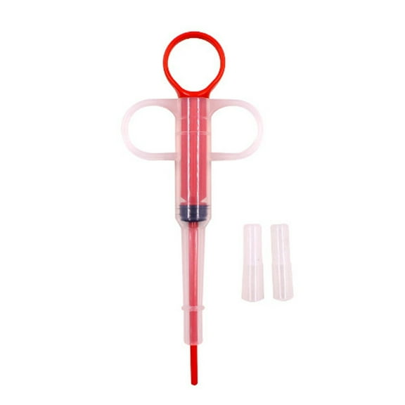 Pet Pill Dispenser Tablet Syringe Soft Tip Water Feeder Tool for Small Dogs Cats Rabbits Easy Administer Washable Reusable Safe